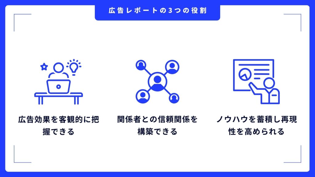 広告レポートが重要な3つの理由