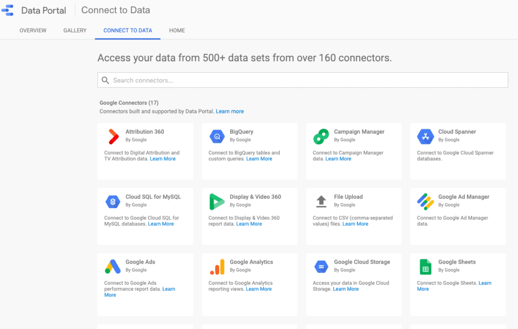 Googleデータポータル コネクタ