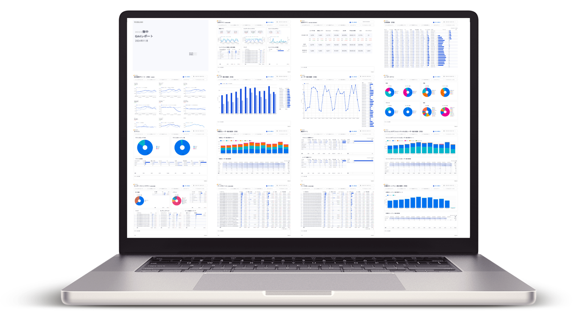 NEW!【買い切り版】GA4レポートテンプレート for Looker Studio v3.0（4007）