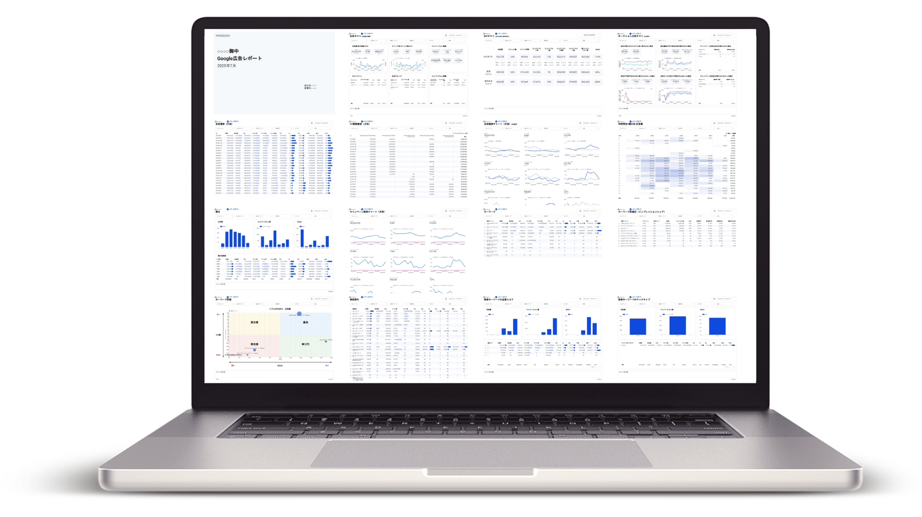 【買い切り版】値&ROAS対応Google広告レポートテンプレート for Looker Studio v1.0（4014）
